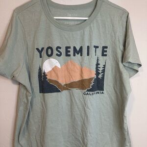 Zoe + Liv Sage Green Tee